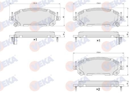 Austral Scenic E Tech Ön Fren Balatası Takım 410601512R