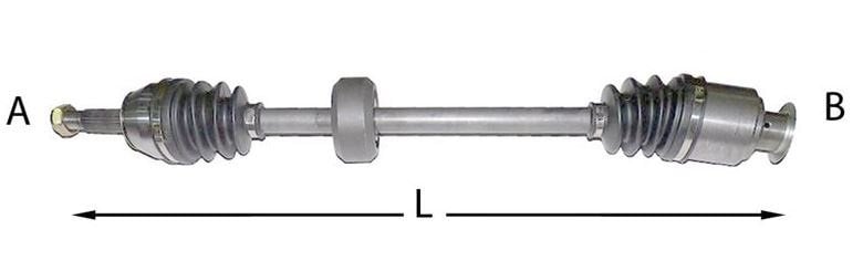 Clio 1 - Eski Model 91-98 Model Ön Aks Sağ Komple 7701349916