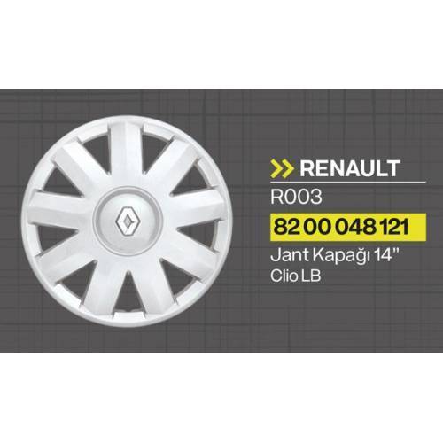 Clio 2 Symbol 14 İnç Jant Kapağı 8200048121