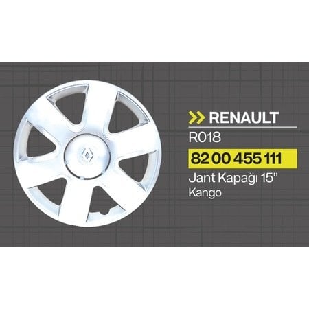 Kango 3 15 İnç Jant Kapağı 8200455111