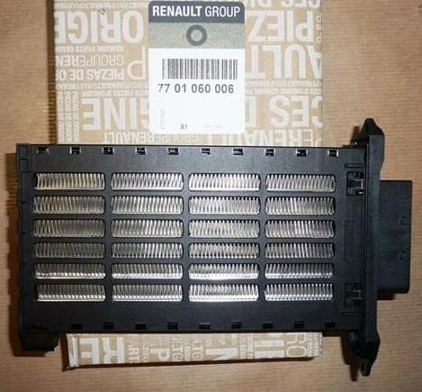 Clio 3 A Modus Kalorifer Rezistansı 7701060006 Orjinal yedek parça