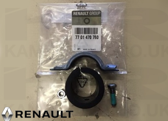 Direksiyon Bağlantı Orta Lastik + Kelepçe - 7701470760