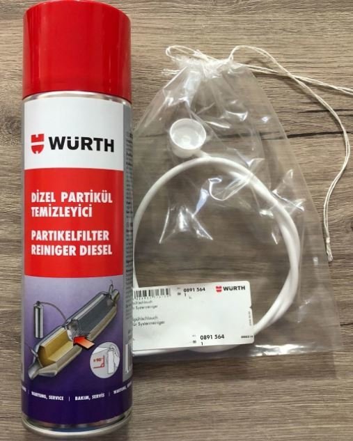 Würt Dizel Partikül Filitre Temizleyici Sprey 400Ml