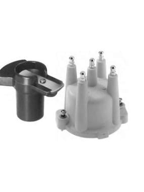 R9- R19 -Clio 1.4İ E7J Distribütör Kapağı + Tevzi Makarası 7701034946 - 7701204070