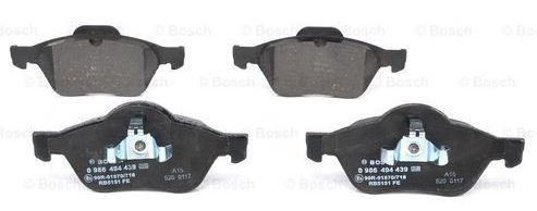 BOSCH Megane 2  II  2006 Sonrası Ön Fren Balatası Takım 410601237R