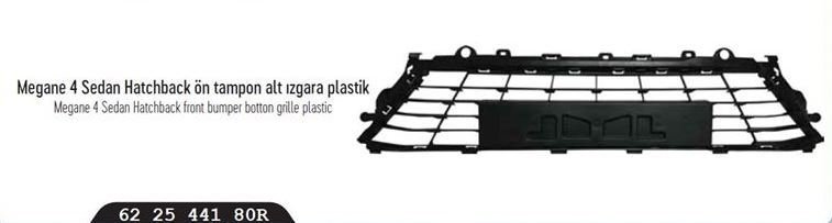Megane 4 Ön Tampon Orta Izgarası  622544180R