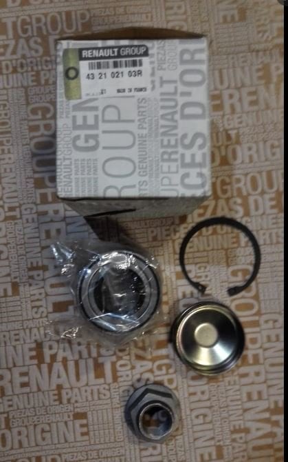 Megane 4 - Sedan Arka Teker Rulmanı Bilyası 432102103R