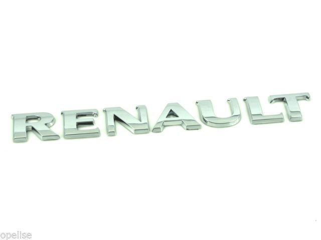 Megane 2  - Clio 3 Arka Renault Yazı Küçük Monogram 8200484897