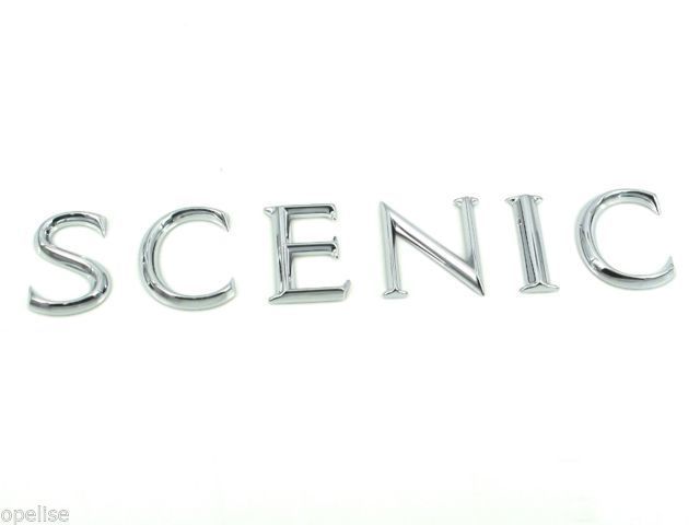 Scenic 2 Arka Bagaj Yazısı Monogram 8200211785