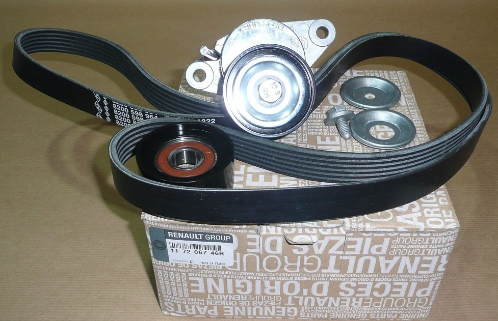 Dacia Logan Sandero 1.4-1.6 16V Alternatör Kayış Gergi Kiti 117206746R