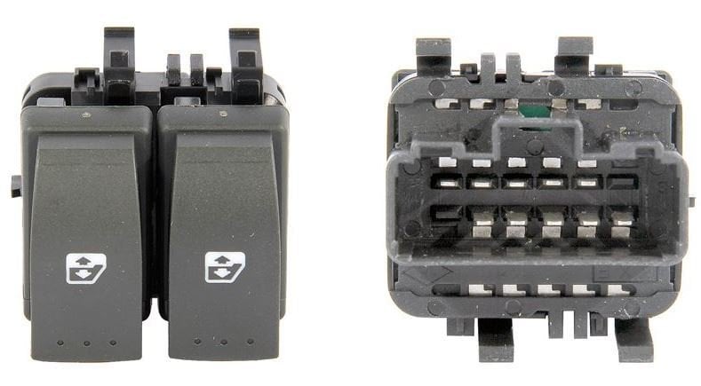 Renault Megane 2 Sol Cam Açma Düğmesi Çiftli 8200315034