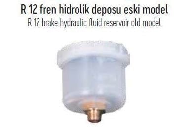 R12 Eski Model Fren Hidrolik Deposu 7700513692