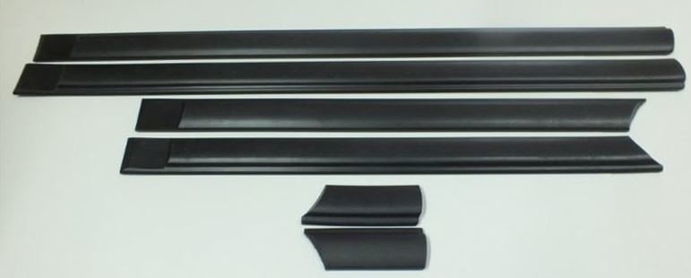 Renault 12 Toros Çevre Kapı Bandı Takımı Siyah