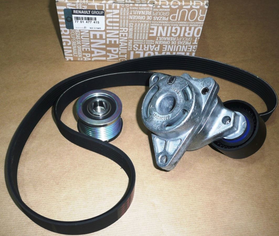 Renault Master 2 - 2.5 Dci G9U Alternatör Kayış Kiti 7701477415 - Renault Mais