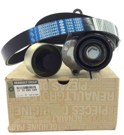 Renault Master 3 - 2.3 Dci M9T Alternatör Kayış Kiti 117209956R - Renault Mais