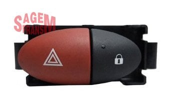 SAGEMFRANS Master 3 Merkezi Kilit Butonu Flaşhör Düğmesi 252100991R