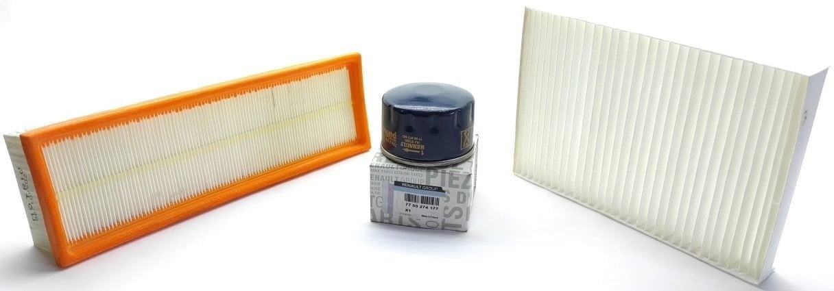 Renault Clio 2 - 1.6 8V K7M Filtre Bakım Seti