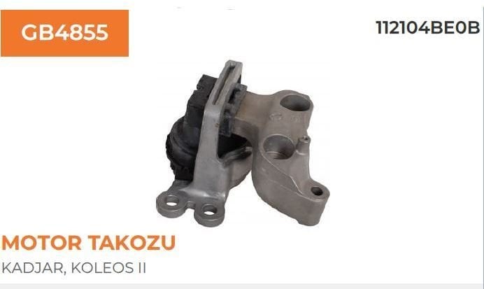 Kadjar R9M A Motor Takozu Kulağı Sağ 112104BE0B - 112114BA0A