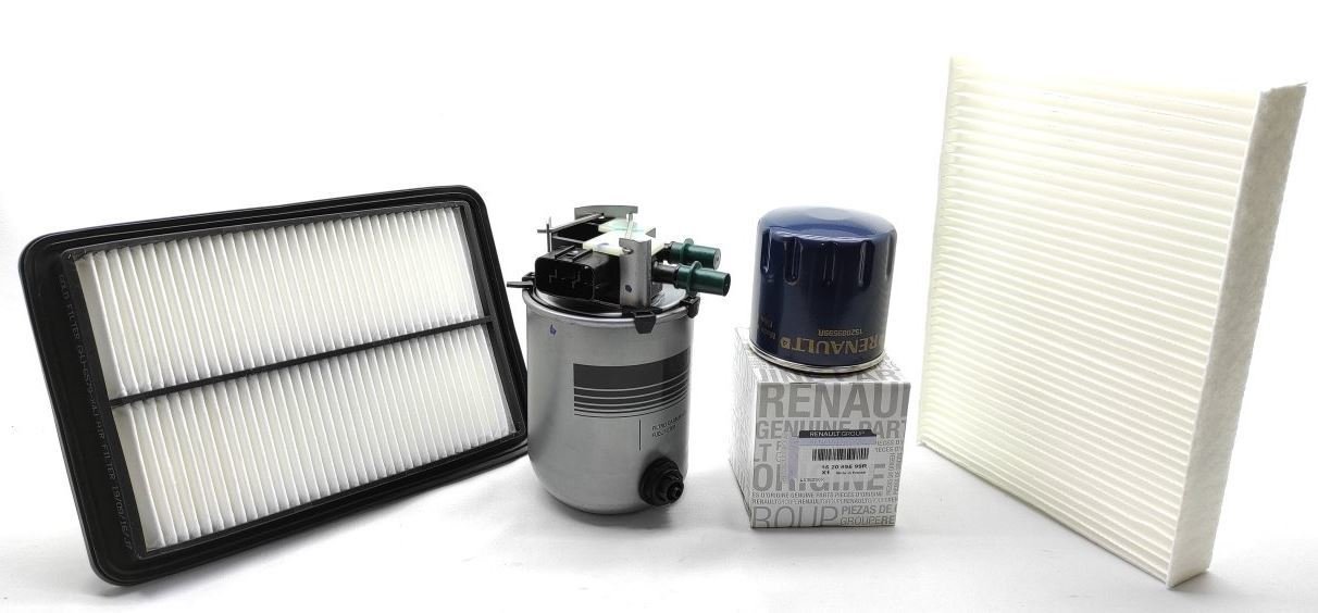 Renault Kadjar 1.5 Dci K9K Filtre Bakım Seti