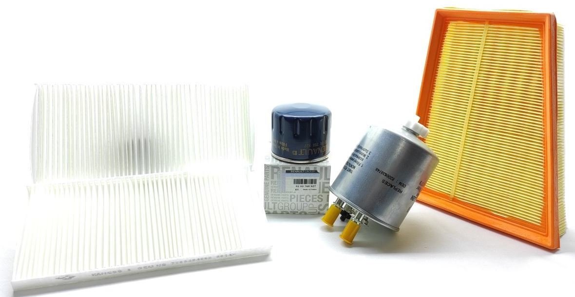 FİLTRE SETİ Kango 3 1.5 Dci K9K Filtre Bakım Seti