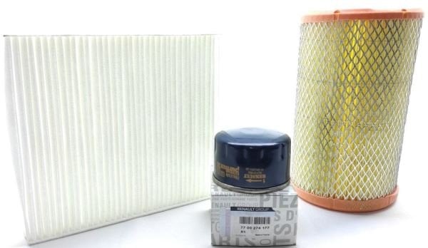 Renault Scenic 1 - 1.6 8V K7M Filtre Bakım Seti