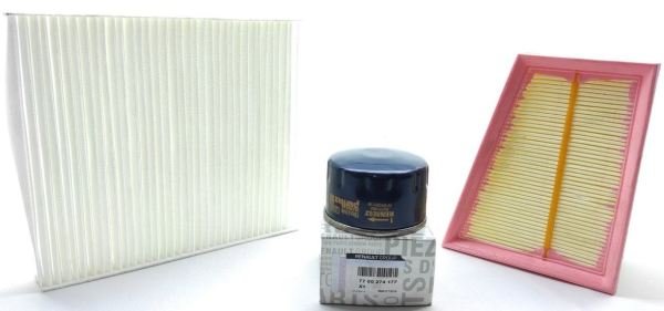 Renault Scenic 1 - 2.0 16V F4R Filtre Bakım Seti