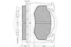 Twingo Ön  Fren Balata Takımı 7701205277 - 7701203842