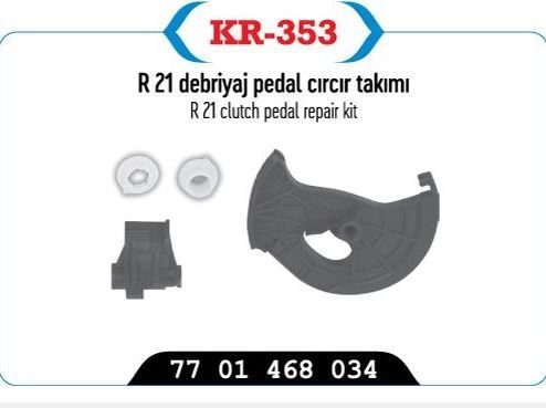 Renault 21 Optima Debriyaj Pedal Tamir Takımı 7701468034
