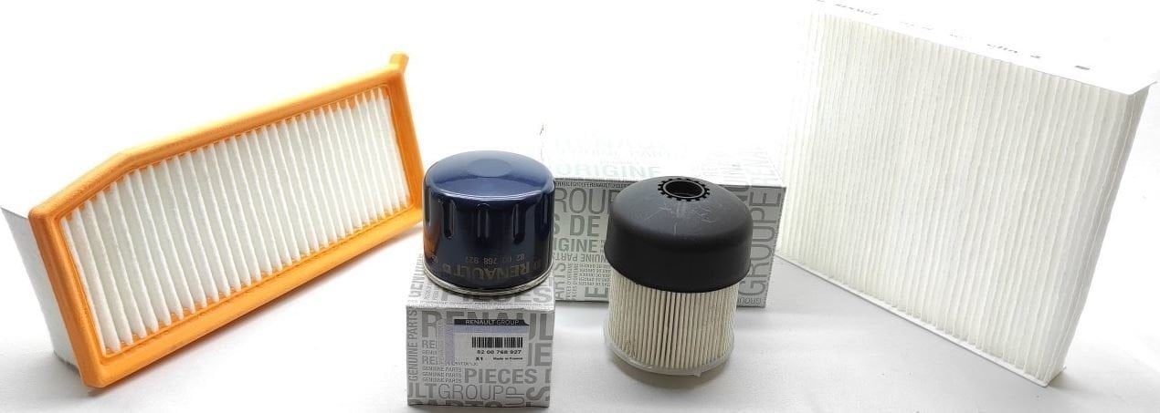 FİLTRE SETİ Clio Symbol Joy 1.5 Dci K9K Filtre Bakım Seti