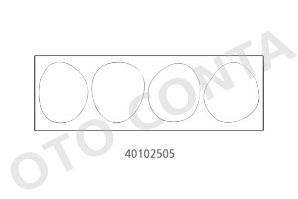 R9 - R19 1400 Gömlek Conta Takımı 40102505