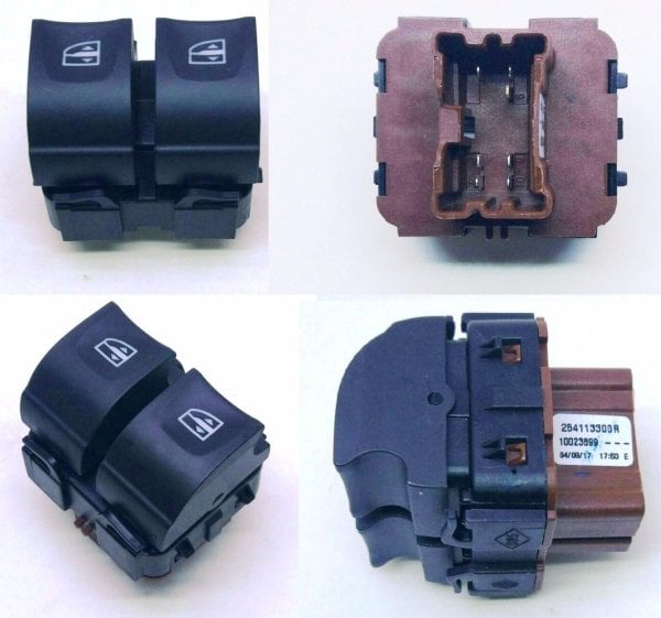 Clio 4 Sandero 2 Ön Sol Cam Düğmesi 254113300R