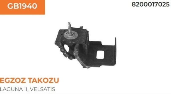 Laguna 2  Arka Eksoz Lastiği Takozu 8200017025