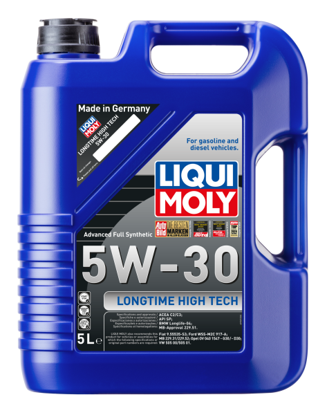LIQUI MOLY 5W30 Motor Yağı DPF'li Sentetik LONGTIME HIGH TECH 5 Litre