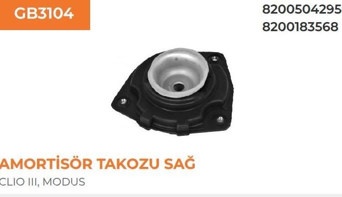 GB Clio 3 Ön Sol Amortisör Takozu Tablası 8200504291