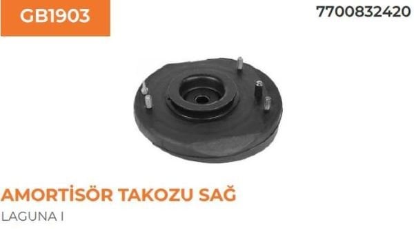 GB Laguna 1 Sağ Amortisör Takozu Tablası 7700832420