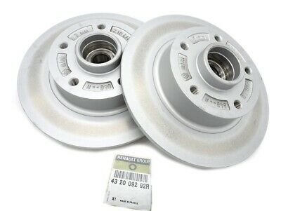 MAİS Megane 4 -Hatcback  Arka Fren Disk Takımı Rulmanlı (2 Adet) 432009292R