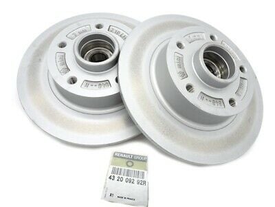 MAİS Megane 4 -Hatcback  Arka Fren Disk Takımı Rulmanlı (2 Adet) 432009292R