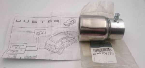 Dacia Duster Krom Eksoz Ucu 45 mm 8900100293