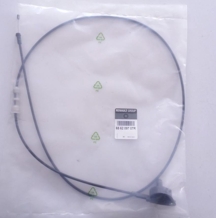 Renault Megane 4 Motor Kaput Açma Teli 656209707R - Renault Mais