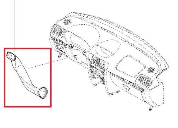 Clio 2 Sol Ön Göğüs Havalandırma Borusu 8200071238
