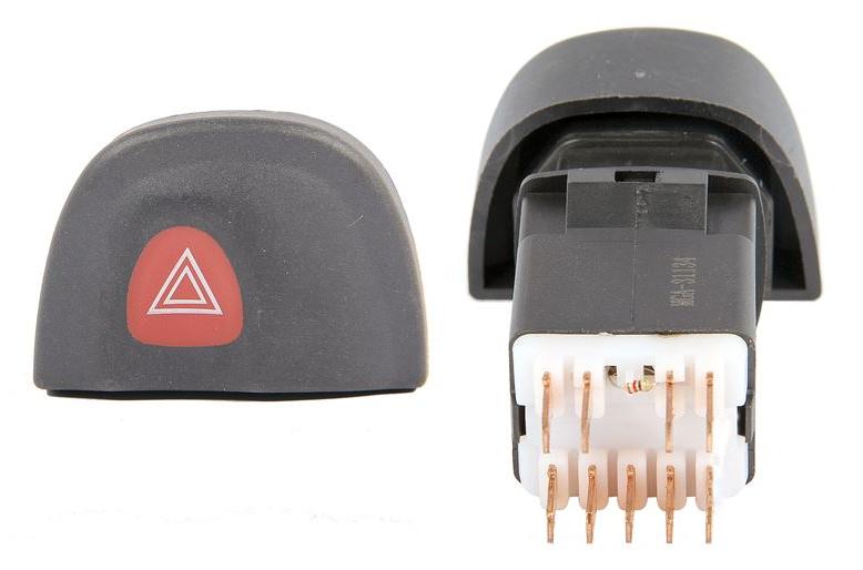 Megane 1 Dörtlü Flaşhör Düğmesi Butonu 7700430165