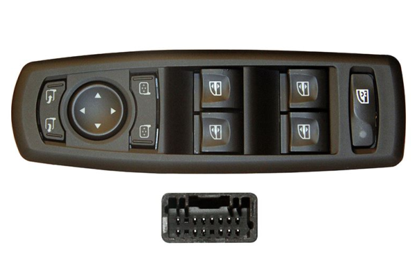 Fluence Ön Sol Cam Düğmesi Komple 254000015R