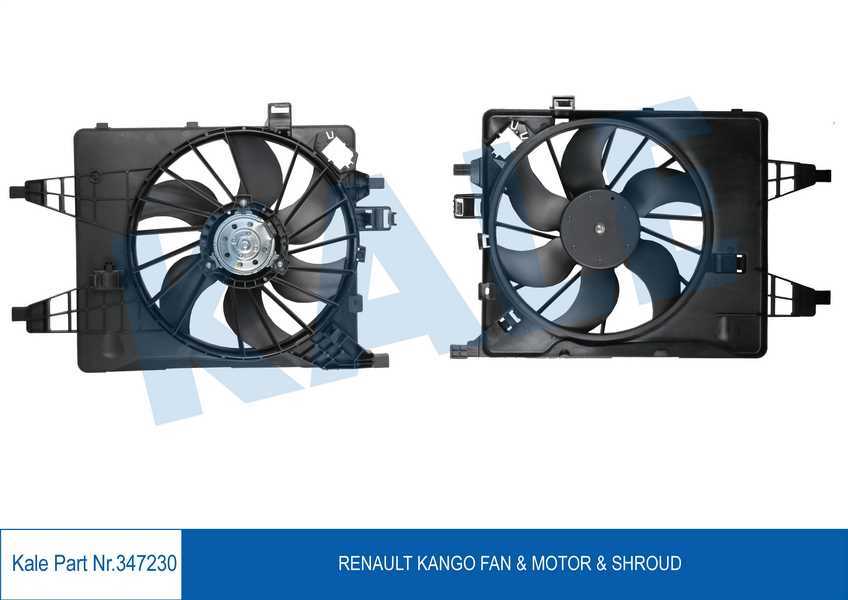 Megane 2 - 1.6 16 Valf Fan Motoru Komple 7701054966