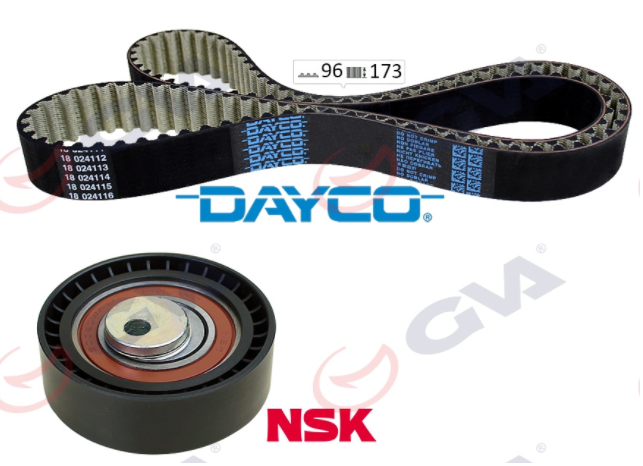 GVA Dacia Logan Sandero 1.6 8 Valf Triger Seti 130C17480R