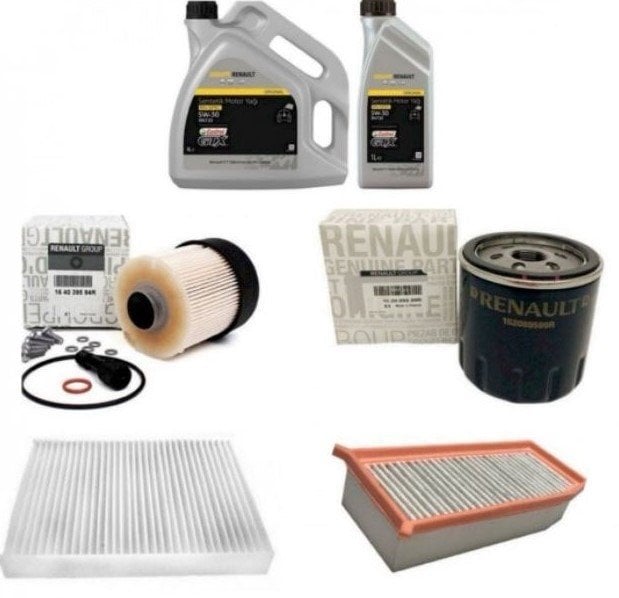 Dacia Dokker 1.5 Dci K9K Yağ Bakım Seti