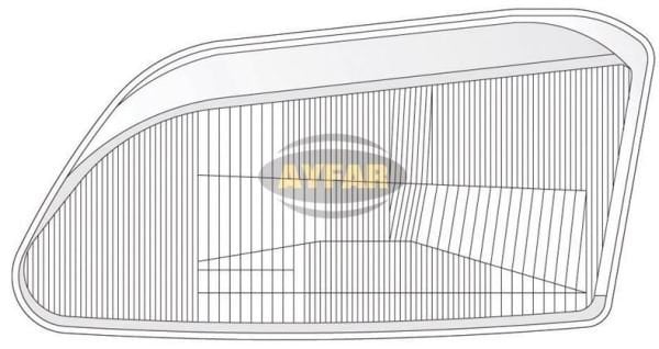 Megane 1 (96-99) Ön Far Camı Sol 7701040682