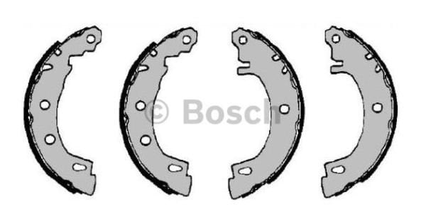 BOSCH Megane 1 Arka Fren Balata Takımı 7701204835-7701207266