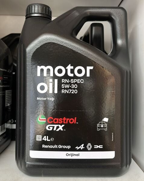 Castrol Gtx 5W - 30 Partiküllü 4 Lt Motor Yağı