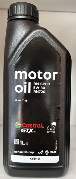 Castrol Gtx 5W - 30 Partiküllü 1 Lt Motor Yağı