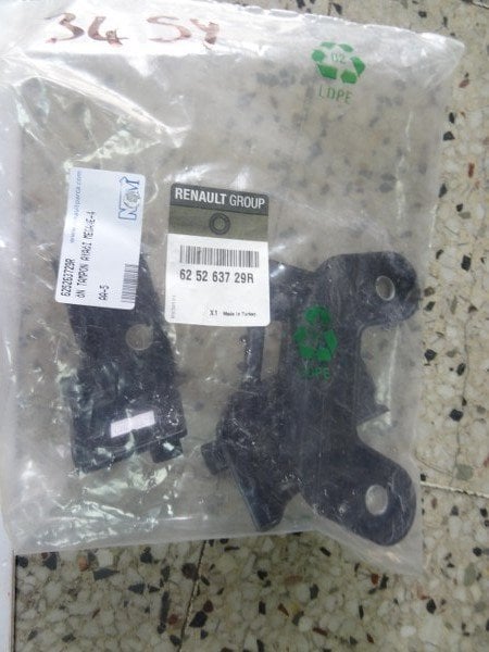 MAİS Megane 4 Ön Tampon Bağlatı Braket Takımı 625263729R